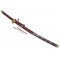 ORNAMENTAL REPRODUCTION KATANA WITH BUILT-IN HAIR CLIP AND MINI KNIFE [GD-037R]