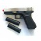 GLOCK G17 SILVER WE A GAS BLOWBACK [WE-057S]