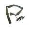 THREE-POINT GREEN SHOULDER STRAP [BX08 VERDE]