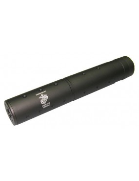 JS TACTICAL SILENZIATORE TACTICAL MARINES FULL METAL DARK GREY [JS-SIL04DARKGREY]