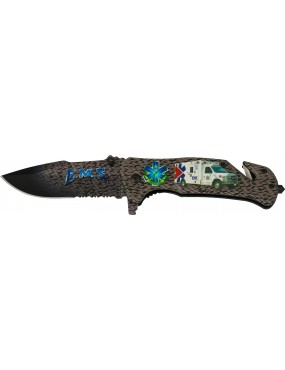 COLTELLO RICHIUDIBILE ''EMS''ALBAINOX STAMPA IN 3D [18133-A]