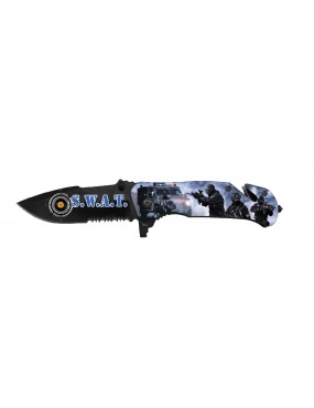 COLTELLO RICHIUDIBILE ''SWAT'' ALBAINOX STAMPA IN 3D [18136-A]