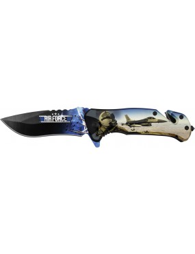 COLTELLO RICHIUDIBILE ''AIR FORCE" ALBAINOX STAMPA IN 3D [18135-A]