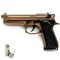 PISTOLA EN BLANCO BERETTA 92 AUTO TAN 8 MM KIMAR [420.067]