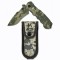 TACTICAL FOLDING KNIFE K25 DESERT CAMO [19220]