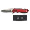 FOLDING KNIFE 19704 K25 RED WITH CASE [19704]