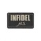 PARCHE DEFCON 5 INFIDEL NEGRO [D5-JTG-21 B]