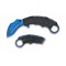 TACTICAL TRAINING KARAMBIT BLUE AND BLACK ALBAINOX [18248-A]