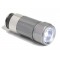 TORCIA KONUS A LED 12V RICARICABILE IN AUTO COLORE SILVER  [03910]