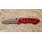 COLTELLO TATTICO TASCABILE ROSSO STEEL CLAW KNIVES [CW-K70]