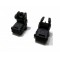 BLACK FRONT / POST FLIP-UP SIGHTS JING GONG [Z002B]