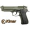 BLANK PISTOL BERETTA 92 AUTO OD GREEN 8 MM KIMAR [420.068]