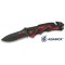 FOLDING KNIFE 19596 FIRE FIGHTER ALBAINOX RED WITH CASE [19596]