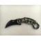 COUTEAUX À PINCE EN ACIER COUTEAU PLIABLE KARAMBIT CRÂNE (CW-X10)