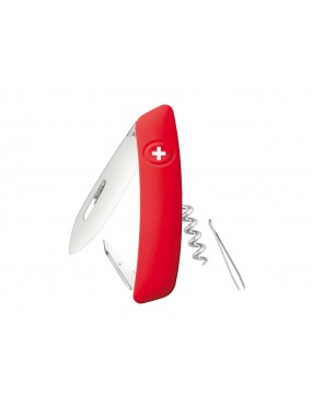 COUTEAU ROUGE SWIZA D01 [C410 101000]