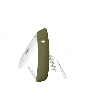 COUTEAU SWIZA D01 OLIVE GREEN [C410 101050]