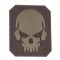 EMERSONGEAR PATCH PVC PIRATESKULL TAN [EM5550A]