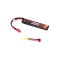 EVOLUTION LI-PO ULTRA POWER 7.4V 1100MAH 20C - 40C PEAK WITH T- PLUG + ADAPTER [EA0141B]