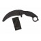 CUCHILLO ENTRENAMIENTO KARAMBIT NEGRO 23,4 Cm K25 [32336]