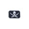 EMERSON PATCH PIRATE SKULL IN PVC [EM5553D]