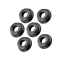 BOCCOLE PIENE IN ACCIAIO DA 6 MM AUTO LUBRIFICANTI LAVORATE DAL PIENO IN CNC (B6PA)