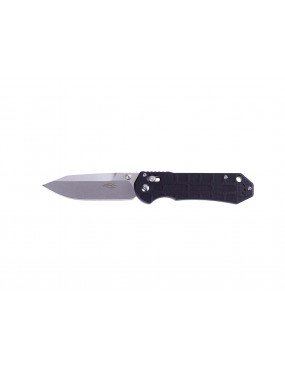 GANZO COLTELLO CHIUDIBILE MANICO G10 NERO LAMA STONE WASHED CM 9  [F7452P-BK-WS]