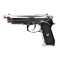 PISTOLA A GAS HFC B92SF FIREARM SCARRELLANTE FULL METAL SILVER [HG 194S]