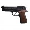 BERETTA 92 9 mm PISTOLET A BLANCS KIMAR 'IN GO WE TRUS' [420.074]