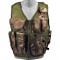 MULTICAM TACTICAL VEST WITH 10 POCKETS AND HOLSTER [06557]