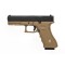 GAS PISTOL EVOLUTION E017 TAN POLYMER BLOWBACK [EP0317-T]