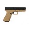 GAS PISTOL EVOLUTION E017 TAN METAL BLOWBACK [EP0217-T]