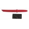 CUCHILLO DE ENTRENAMIENTO 32,2 Cm ROJO K25 [32413]