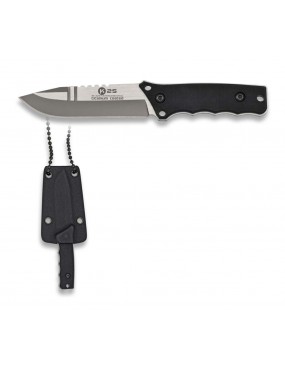 CUCHILLO TÁCTICO K25 CON HOJA FIJA DE 7,5 CM Y FUNDA DE COLLAR EN KYDEX [32371]