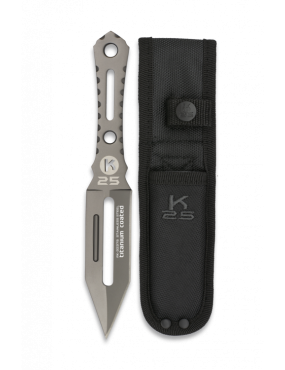 copy of K25 TACTICAL KNIFE WITH 7,5 CM FIXED BLADE AND NECKLACE KYDEX SHEATH [32371]