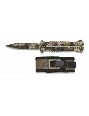 K25 BUTTERFLY KNIFE CAMO SAND PHYTON LÂMINA 10 CM [02132]