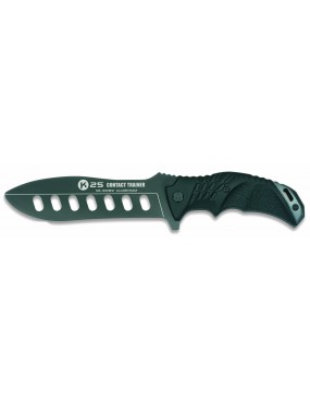 K25 COLTELLO DA ALLENAMENTO LAMA 15 CM COLORE NERO [32182]