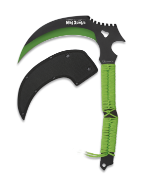 MAD ZOMBIE ALBAINOX SICKLE BLADE 20.3 CM HANDLE WITH PARACORD [32432]