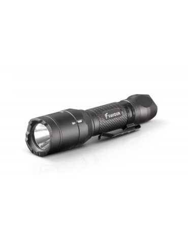 FAVOUR TRACER FLASHLIGHT TORCIA RICARICABILE 1000 LUMENS CON LUCE BIANCA, ROSSA O BLU [T2717]