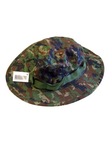 ROYAL CAPPELLO JUNGLE CON FALDA IN COTONE DIGITAL MARPAT [JM-017]