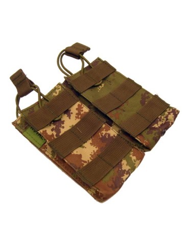 ROYAL TASCA PORTA CARICATORI 5.56 DOPPIA CAMO ITALIANO [RP-1098-TC]