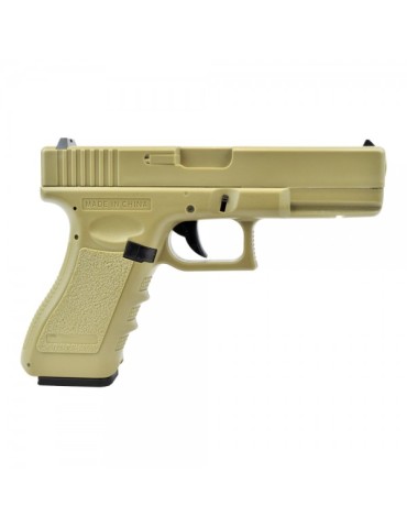 CYMA GLOCK G18C ELETTRICA COLPO SINGOLO/RAFFICA TAN [CM030T]