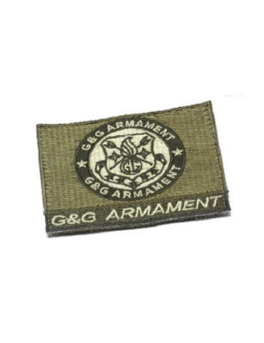 ÉCUSSON VERT EN TISSU ARMEMENT G&G [G & G02]