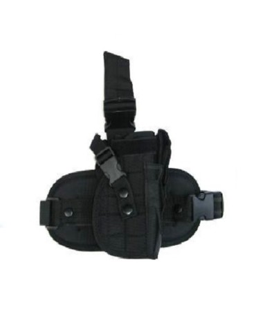 BLACK CORDURA THIGH HOLSTER [06559B]