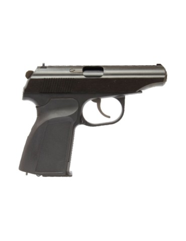 WE PISTOLA A GAS MK MAKAROV CON SILENZIATORE NERA [WE-MA01B]