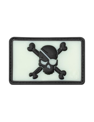 DEFCON 5 PATCH PIRATE SKULL GLOW BACK [D5-JTG-33 GIDB]