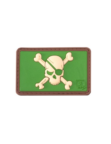 PATCH PIRATE SKULL DEFCON 5 MULTICAM [D5-JTG-33 MC]