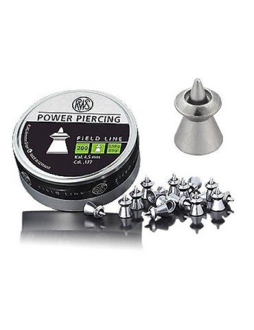 RWS PIOMBINI POWER PIERCING 4,5mm 0,58g 200 PZ [259-026]