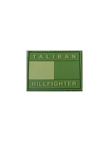 PATCH VELCRO TALIBAN HILLFIGHTER EN CAOUTCHOUC VERT [D5-JTG-25 OD]