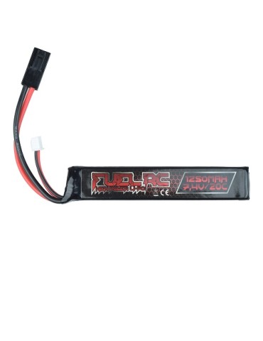 FUEL BATTERIA LI-PO 7.4V x 1250MAH 20C STICK [FL-7.4X1250]