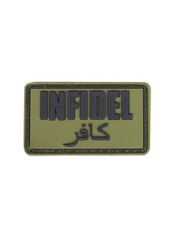 PATCH DEFCON 5 INFIDEL GREEN [D5-JTG-21 OD]